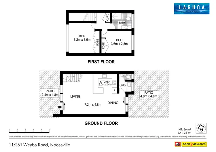 Floorplan of Homely unit listing, 11/261 Weyba Road, Noosaville QLD 4566