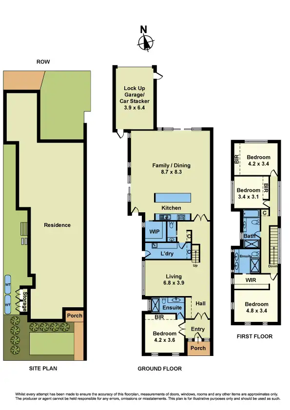 Floorplan of Homely house listing, 53 River Street, Newport VIC 3015