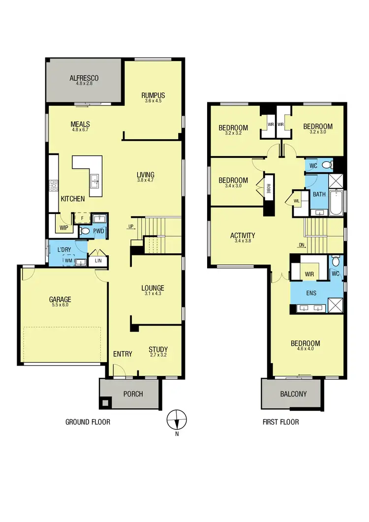 Floorplan of Homely house listing, 12 Brodribb Street, Wollert VIC 3750