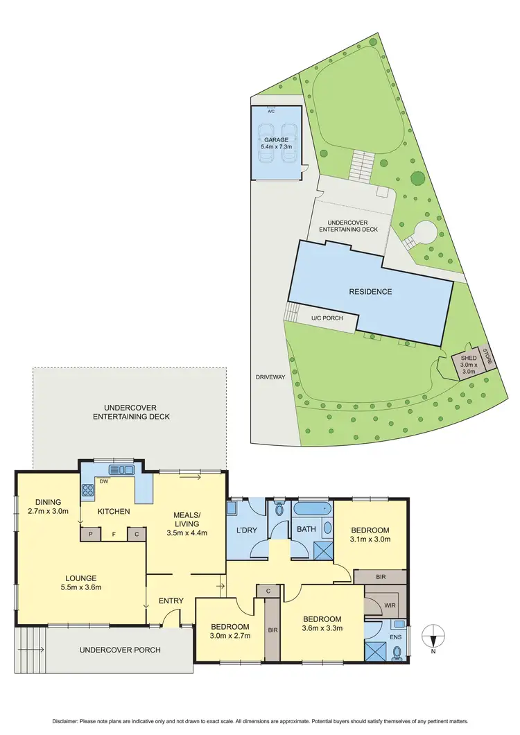 Floorplan of Homely house listing, 46 Oronsay Crescent, Diamond Creek VIC 3089