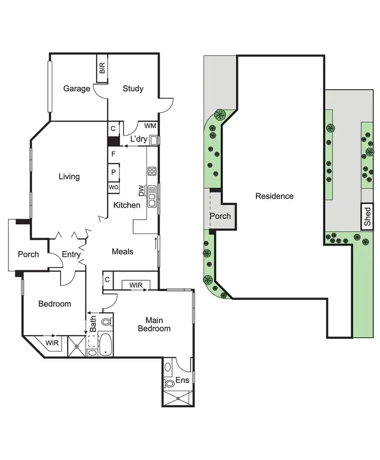 Floorplan of Homely unit listing, 2/22 Fallon Street, Caulfield VIC 3162