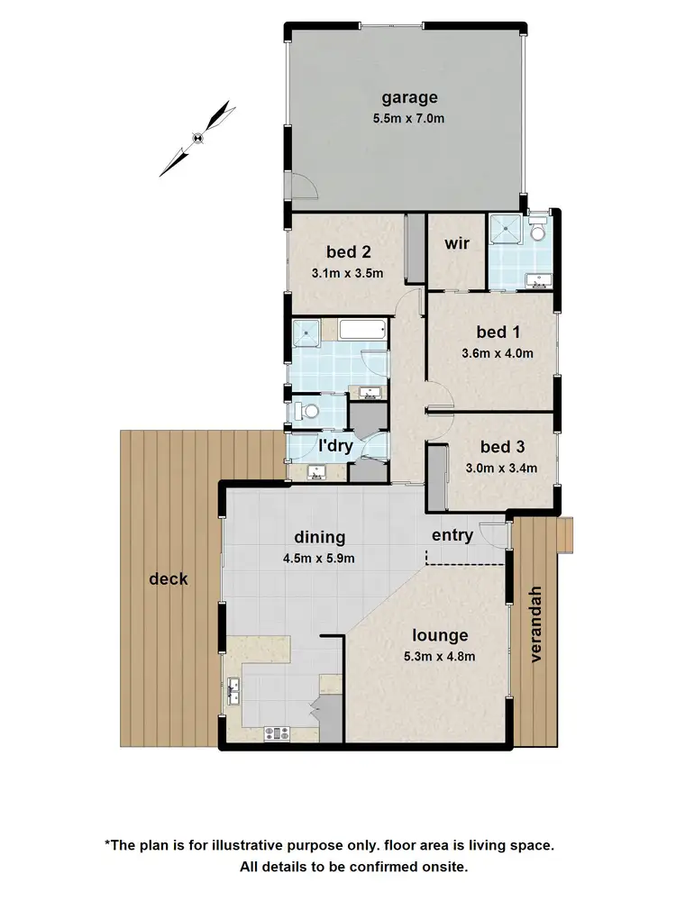 Floorplan of Homely house listing, 1B Henry Street, Yarra Junction VIC 3797