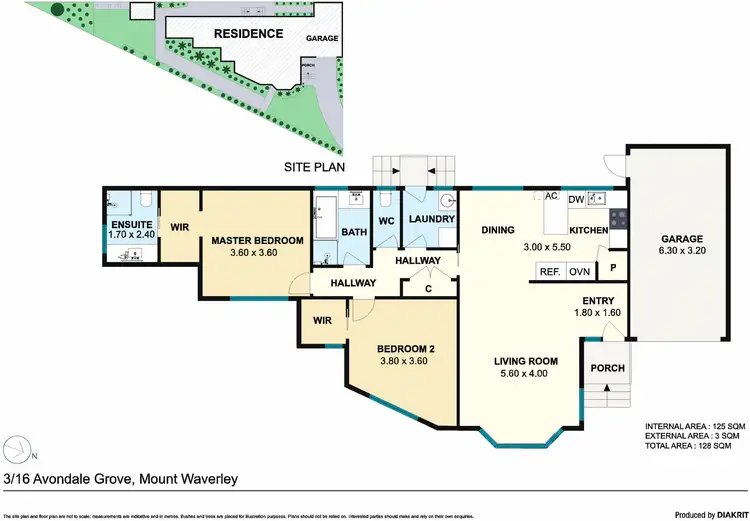 Floorplan of Homely unit listing, 3/16 Avondale Grove, Mount Waverley VIC 3149