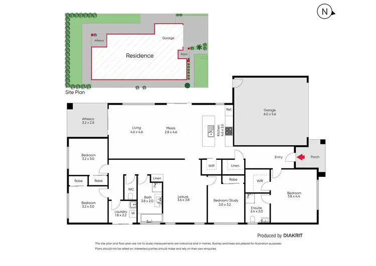 Floorplan of Homely house listing, 10 Erne Mews, Melton South VIC 3338
