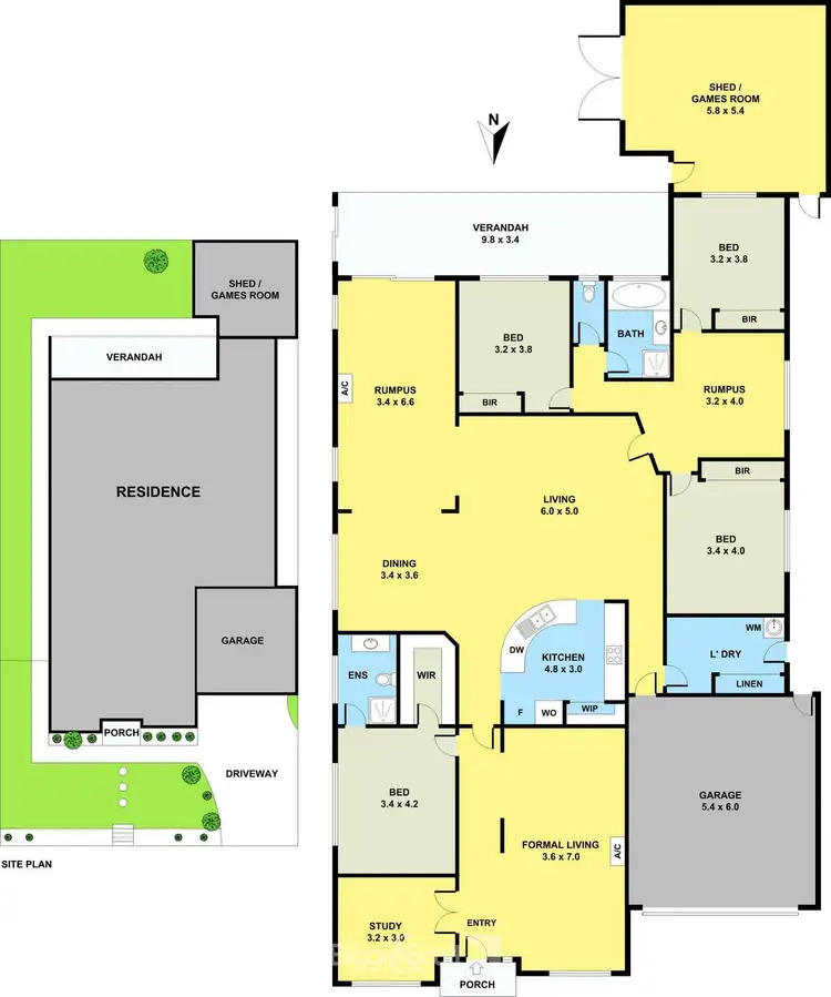 Floorplan of Homely house listing, 15 Jack William Way, Berwick VIC 3806