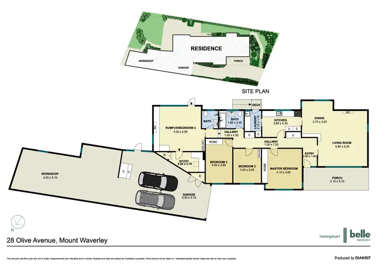 Floorplan of Homely house listing, 28 Olive Avenue, Mount Waverley VIC 3149