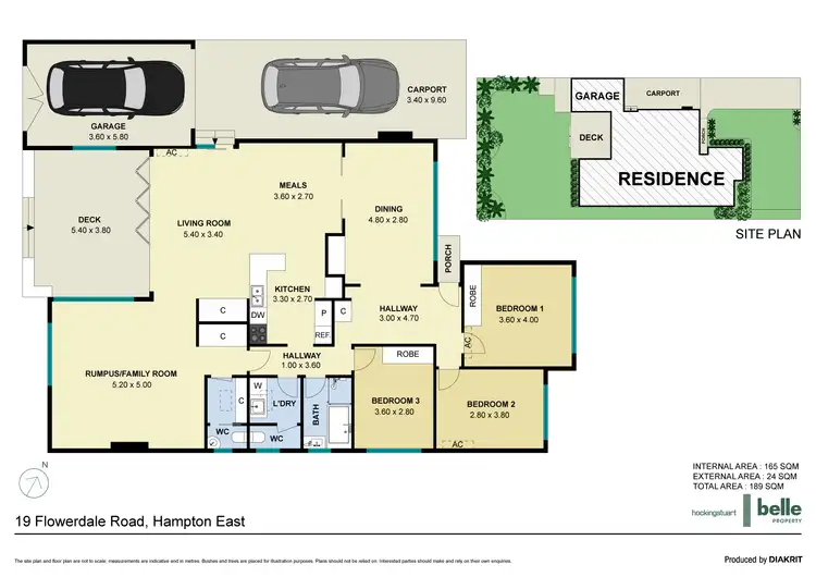 Floorplan of Homely house listing, 19 Flowerdale Road, Hampton East VIC 3188