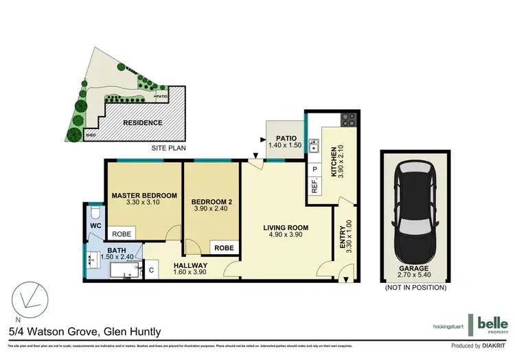 Floorplan of Homely apartment listing, 5/4 Watson Grove, Glen Huntly VIC 3163