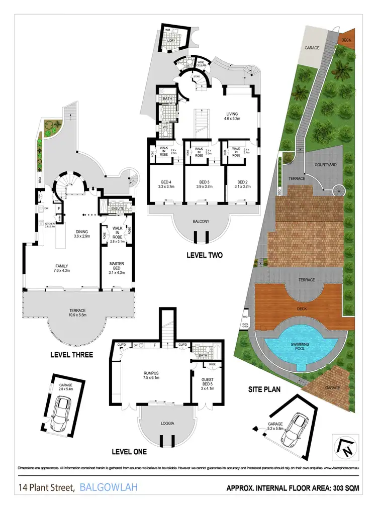 Floorplan of Homely house listing, 14 Plant Street, Balgowlah NSW 2093