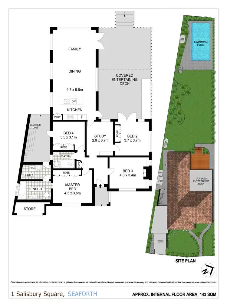 Floorplan of Homely house listing, 1 Salisbury Square, Seaforth NSW 2092