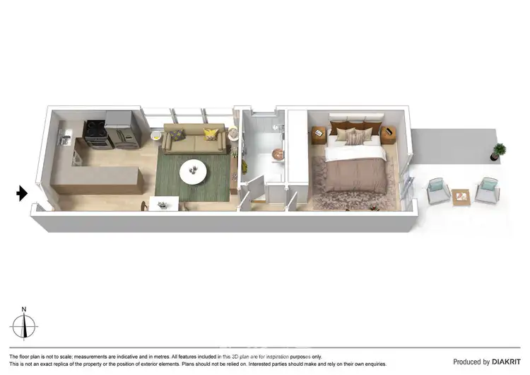 Floorplan of Homely apartment listing, 1/97 Osborne Street, South Yarra VIC 3141