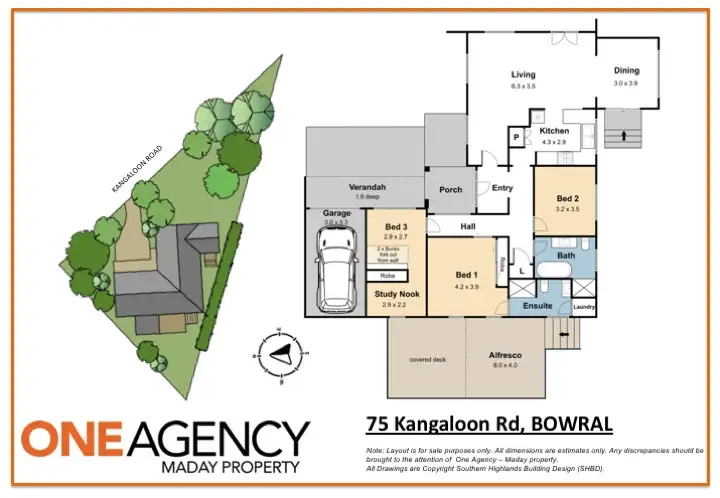 Floorplan of Homely house listing, 75 Kangaloon Road, Bowral NSW 2576