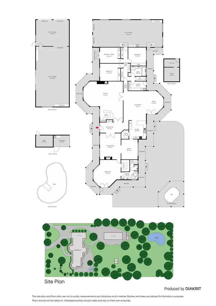 Floorplan of Homely house listing, 21 Benton Grange Drive, Mornington VIC 3931
