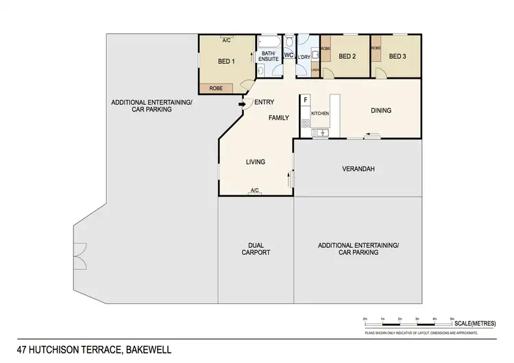 Floorplan of Homely house listing, 47 Hutchison Terrace, Bakewell NT 832
