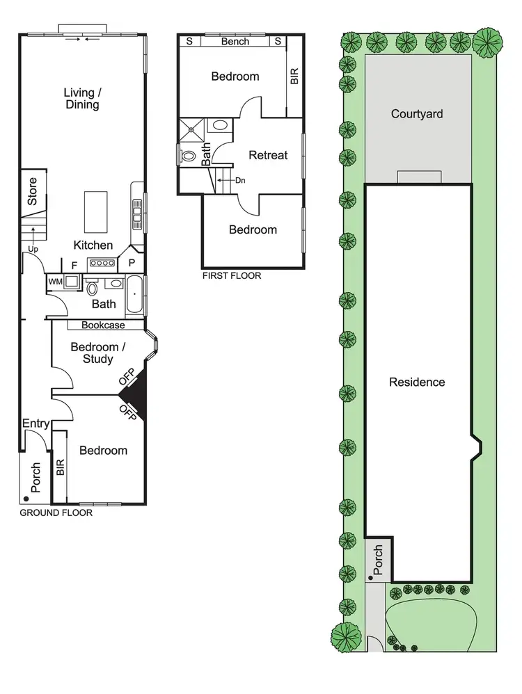 Floorplan of Homely house listing, 6 Colin Street, Caulfield North VIC 3161