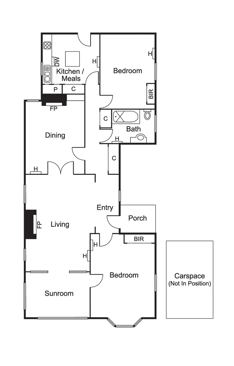 Floorplan of Homely apartment listing, 1/3 Robe Street, St Kilda VIC 3182