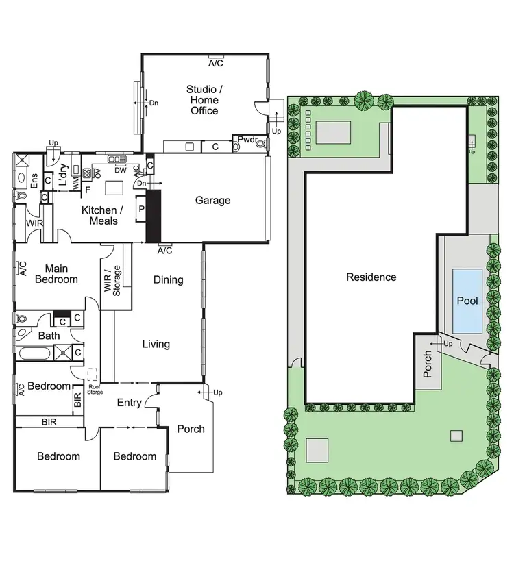 Floorplan of Homely house listing, 168 Thomas Street, Brighton East VIC 3187