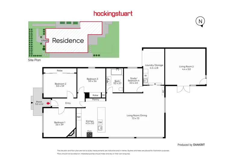 Floorplan of Homely house listing, 4 Nesnah Street, West Footscray VIC 3012