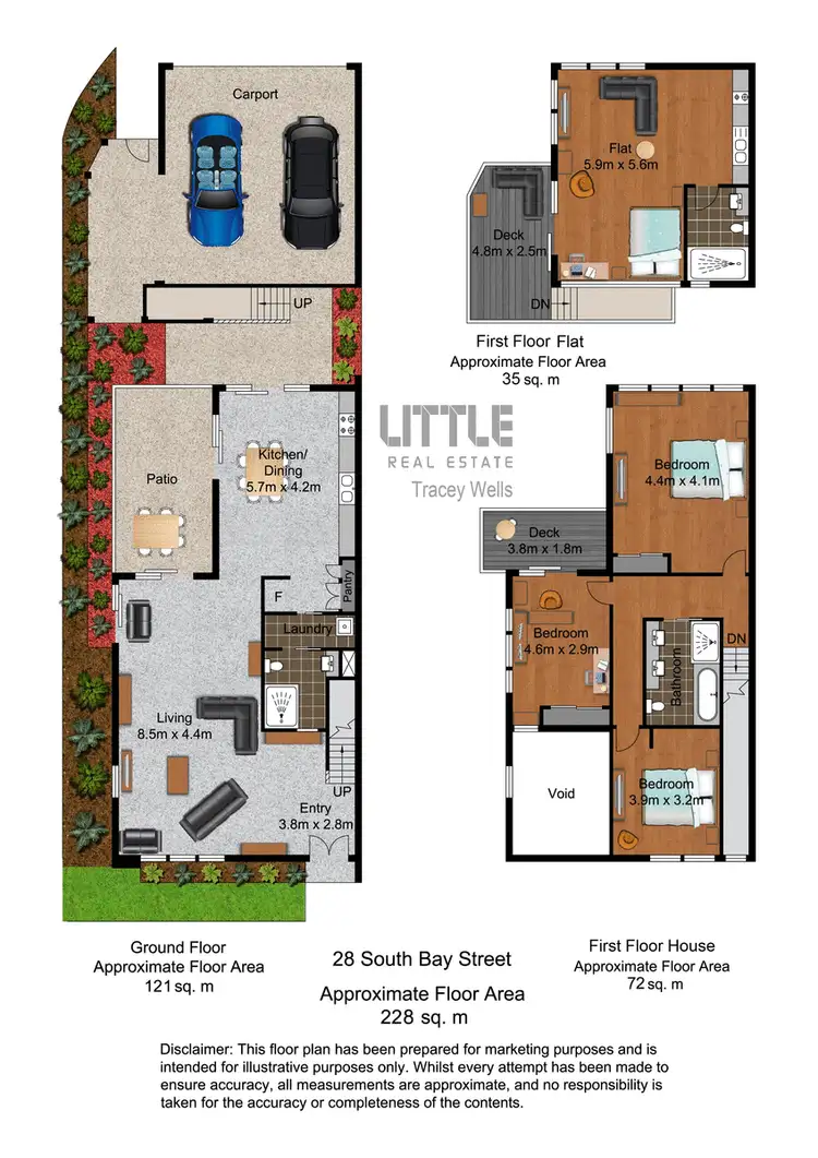 Floorplan of Homely house listing, 28 South Bay Drive, Varsity Lakes QLD 4227