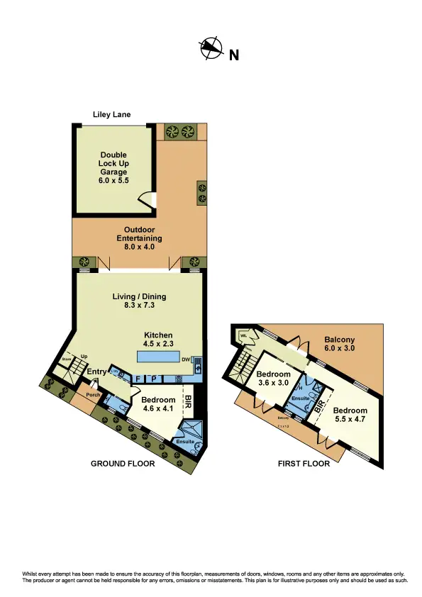 Floorplan of Homely house listing, 2 Liley Street, Newport VIC 3015