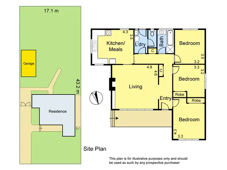 Floorplan of Homely house listing, 55 Plenty Lane, Greensborough VIC 3088