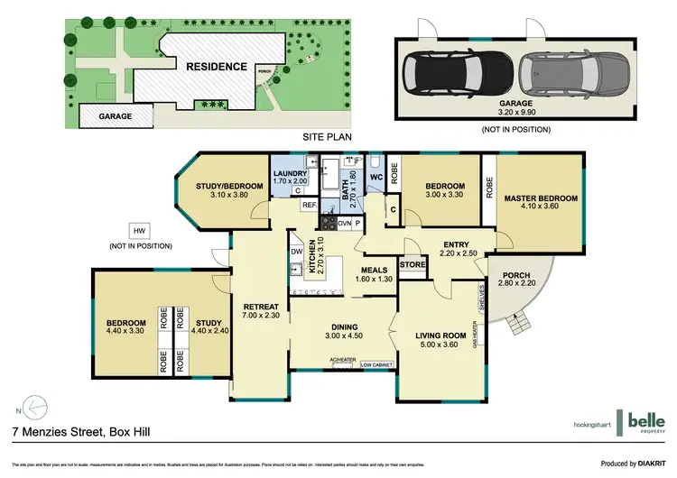 Floorplan of Homely house listing, 7 Menzies Street, Box Hill VIC 3128