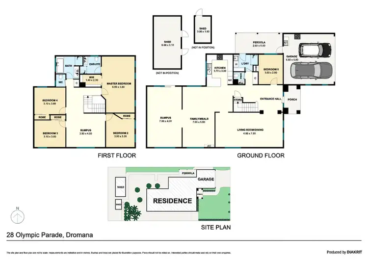 Floorplan of Homely house listing, 28 Olympic Parade, Dromana VIC 3936
