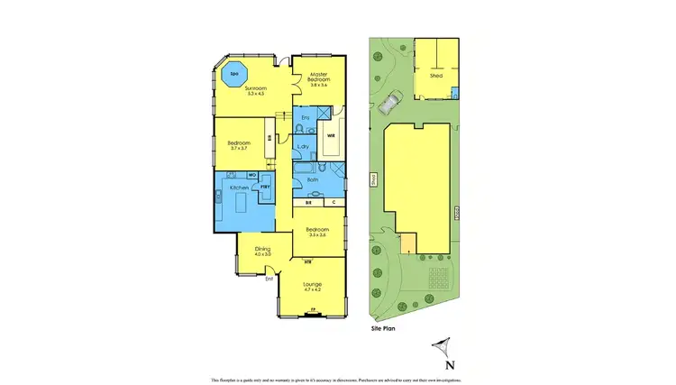Floorplan of Homely house listing, 118 Blyth Street, Altona VIC 3018