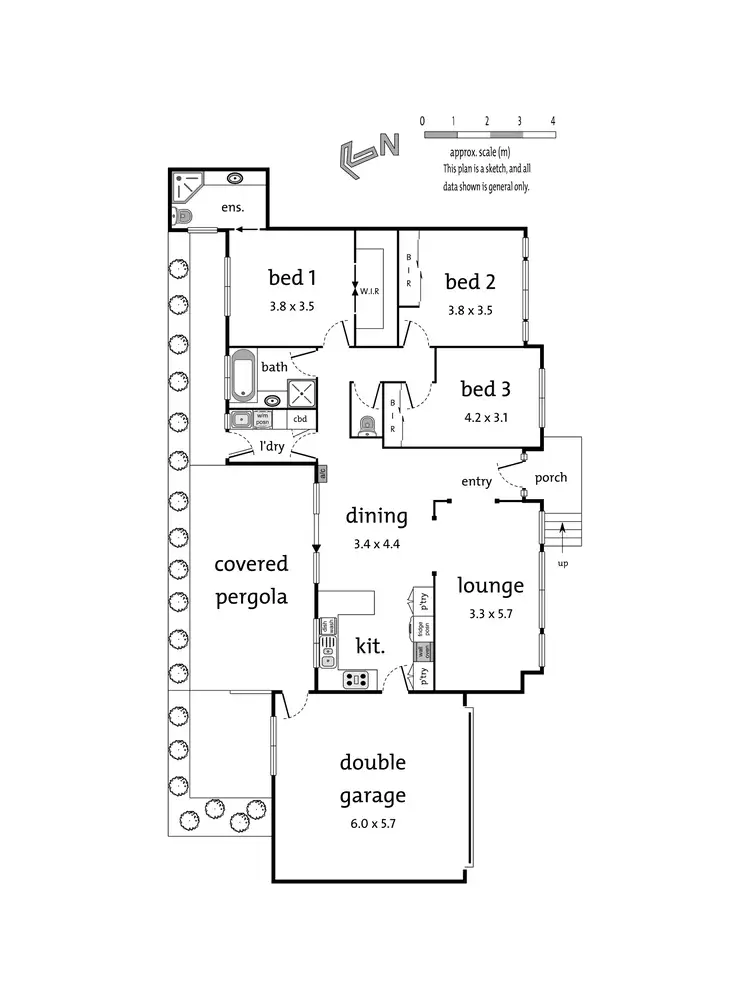 Floorplan of Homely unit listing, 2/21 Devon Drive, Doncaster East VIC 3109