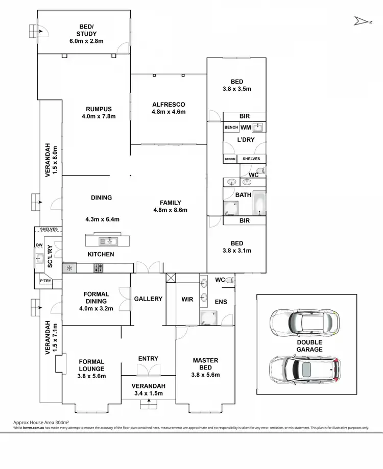 Floorplan of Homely house listing, 24 Tallis Drive, Mornington VIC 3931