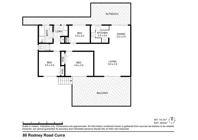 Floorplan of Homely rural property listing, 80 Rodney Road, Curra QLD 4570