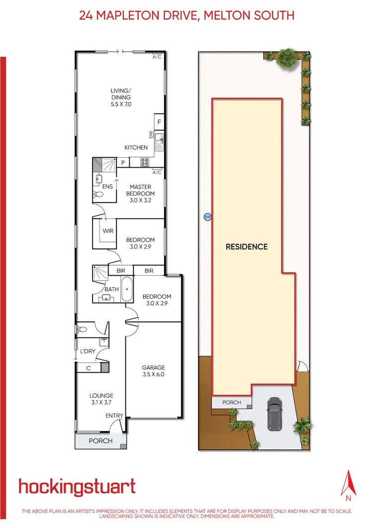 Floorplan of Homely house listing, 24 Mapleton Boulevard, Melton South VIC 3338