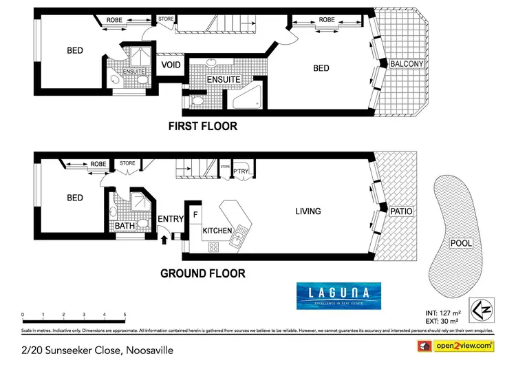 Floorplan of Homely unit listing, 2/20 Sunseeker Close, Noosaville QLD 4566