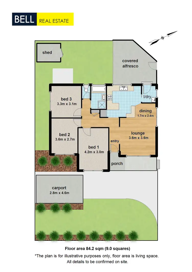 Floorplan of Homely unit listing, 1/26 Rathmullen Road, Boronia VIC 3155