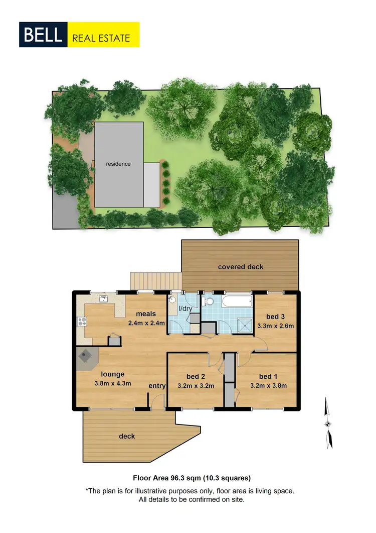 Floorplan of Homely house listing, 47 Waratah Avenue, Belgrave VIC 3160