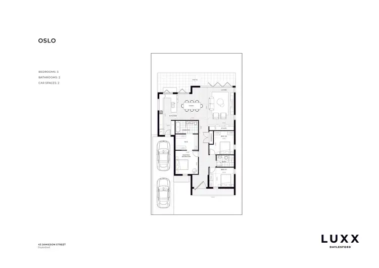 Floorplan of Homely house listing, Lot 6/43 Jamieson Street, Daylesford VIC 3460