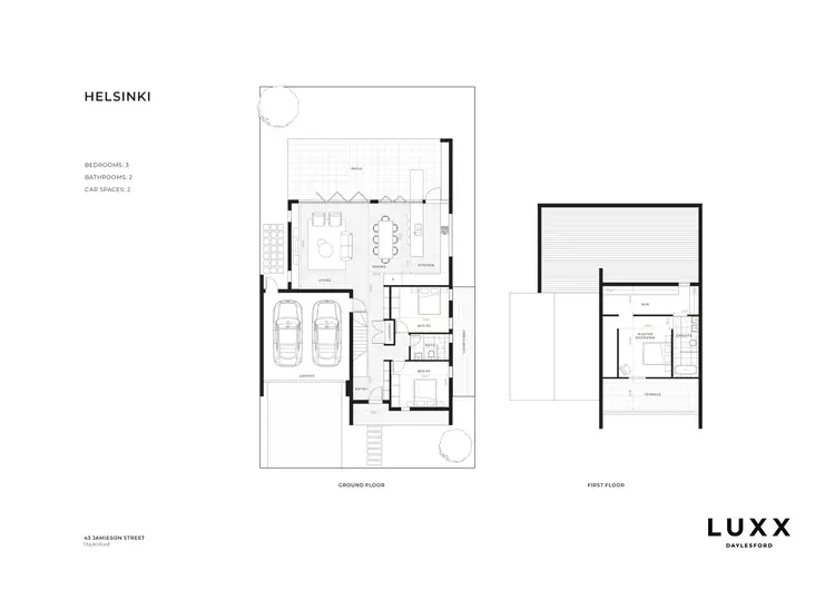 Floorplan of Homely house listing, Lot 10/43 Jamieson Street, Daylesford VIC 3460