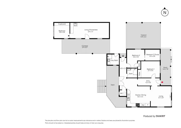 Floorplan of Homely house listing, 1 Walter Street, Safety Beach VIC 3936