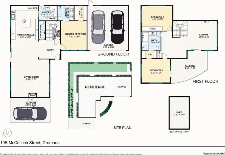 Floorplan of Homely house listing, 19B McCulloch Street, Dromana VIC 3936