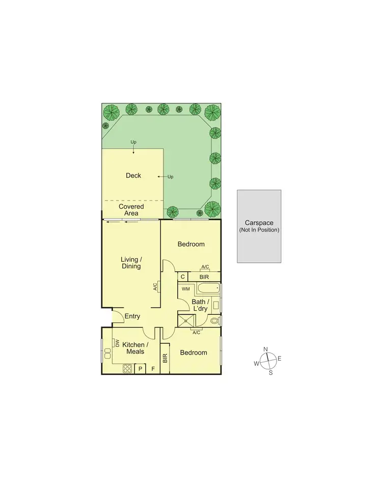 Floorplan of Homely apartment listing, 2/633 Inkerman Road, Caulfield North VIC 3161