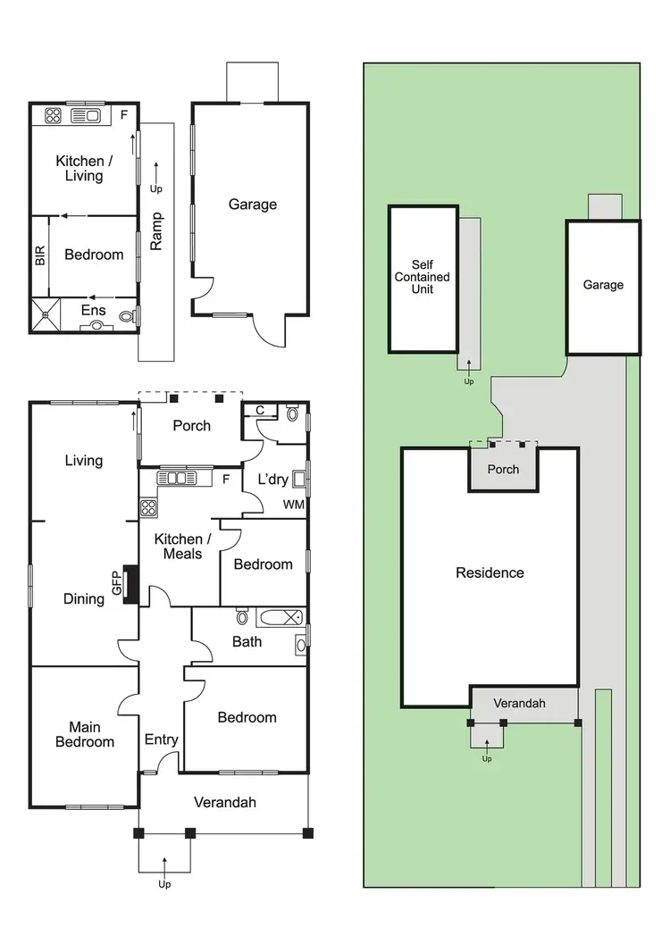 Floorplan of Homely house listing, 10 Fraser Street, Ormond VIC 3204