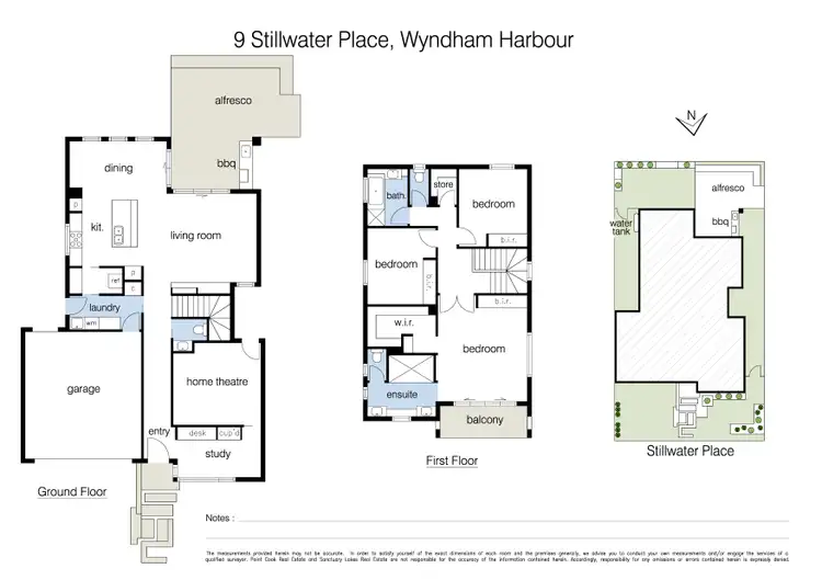Floorplan of Homely house listing, 9 Stillwater Place, Werribee South VIC 3030