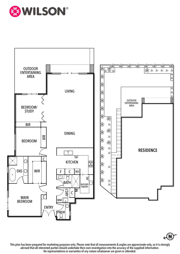 Floorplan of Homely apartment listing, G04/6 St Aubins Avenue, Caulfield North VIC 3161