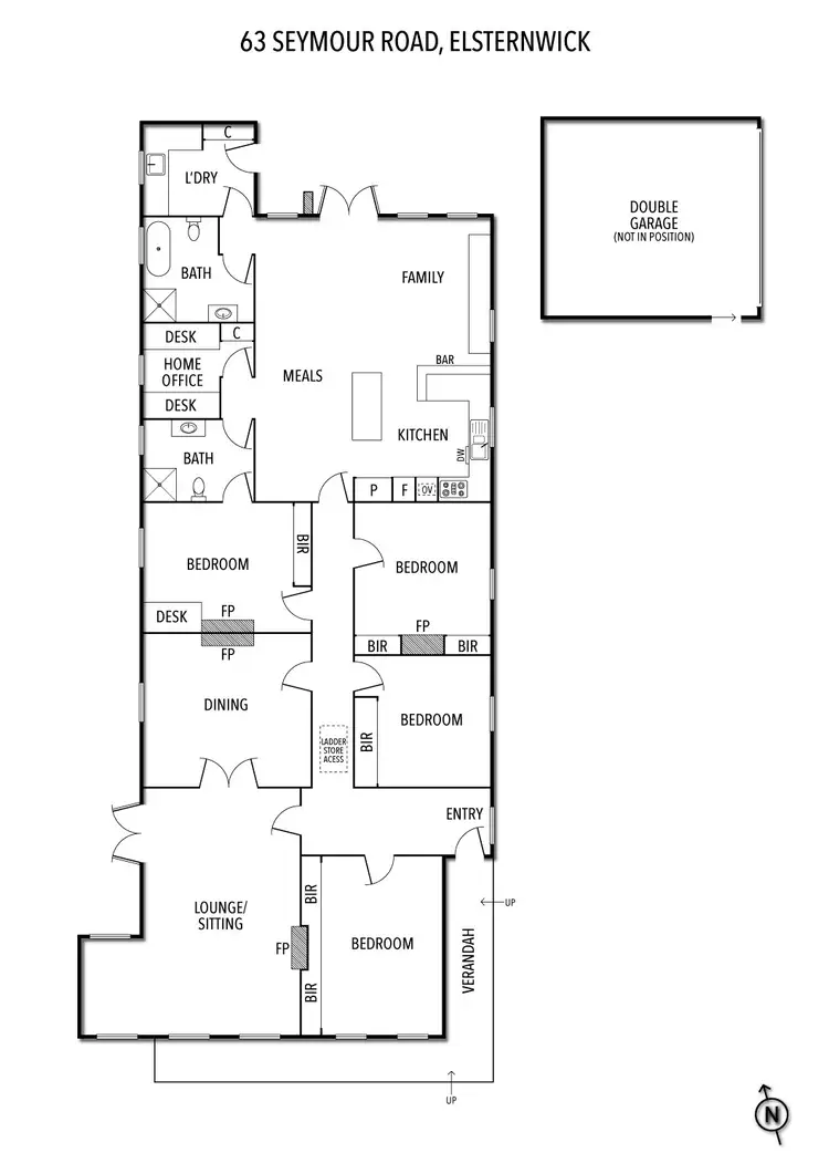 Floorplan of Homely house listing, 63 Seymour Road, Elsternwick VIC 3185