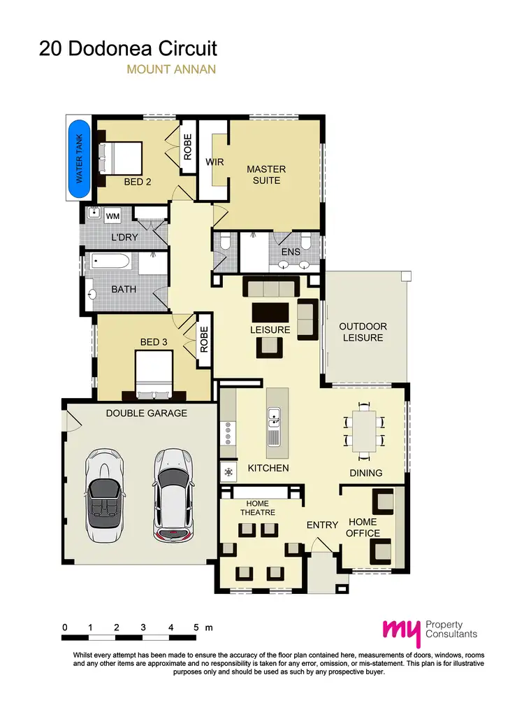 Floorplan of Homely house listing, 20 Dodonea Circuit, Mount Annan NSW 2567