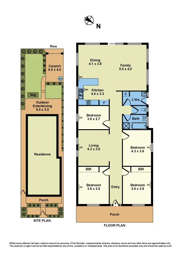 Floorplan of Homely house listing, 243 Douglas Parade, Newport VIC 3015
