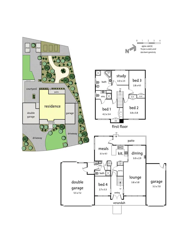 Floorplan of Homely house listing, 10 Zeus Court, Templestowe Lower VIC 3107