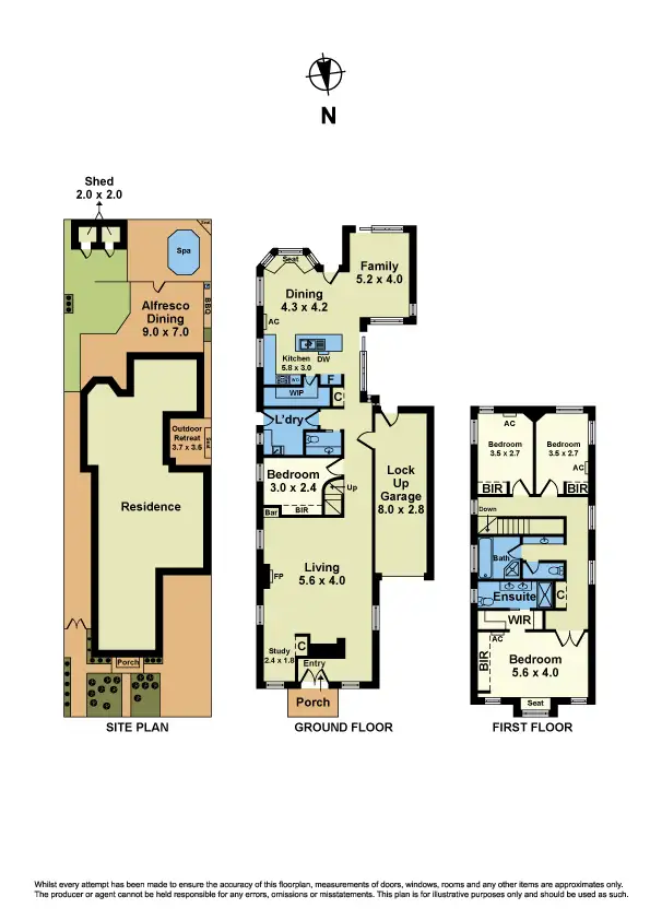 Floorplan of Homely house listing, 6 Lindsay Court, Williamstown VIC 3016