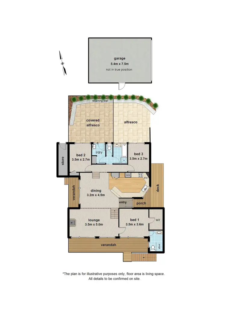 Floorplan of Homely house listing, 15 Hill Road, Warburton VIC 3799