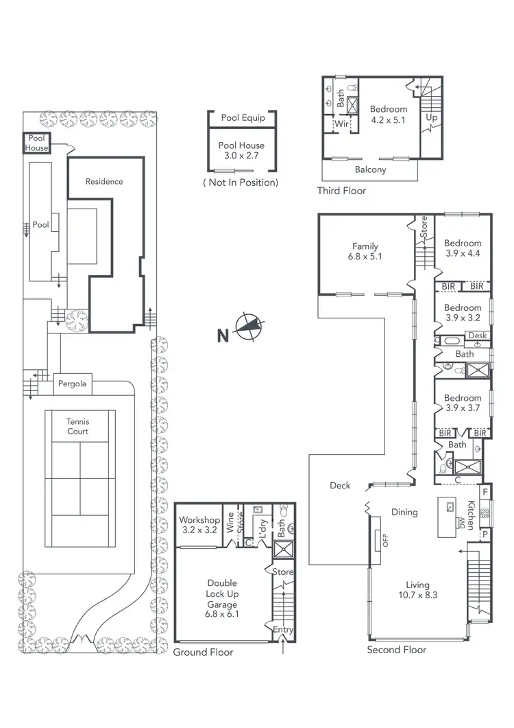 Floorplan of Homely house listing, 121 Back Beach Road, Portsea VIC 3944